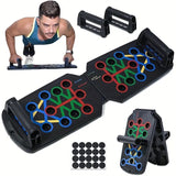 3RDFITNESS Portable Multifunctional Push-up Board Set With Handles